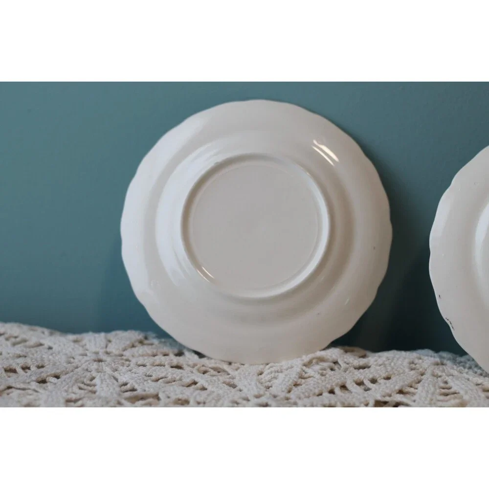 Canonsburg Yellow Rose Bread & Butter Plates 